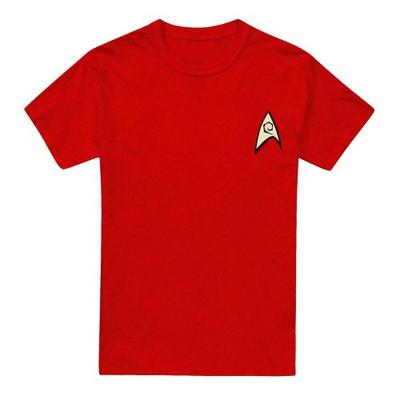 STAR TREK Футболка унисекс для взрослых с изображением инженерной униформы