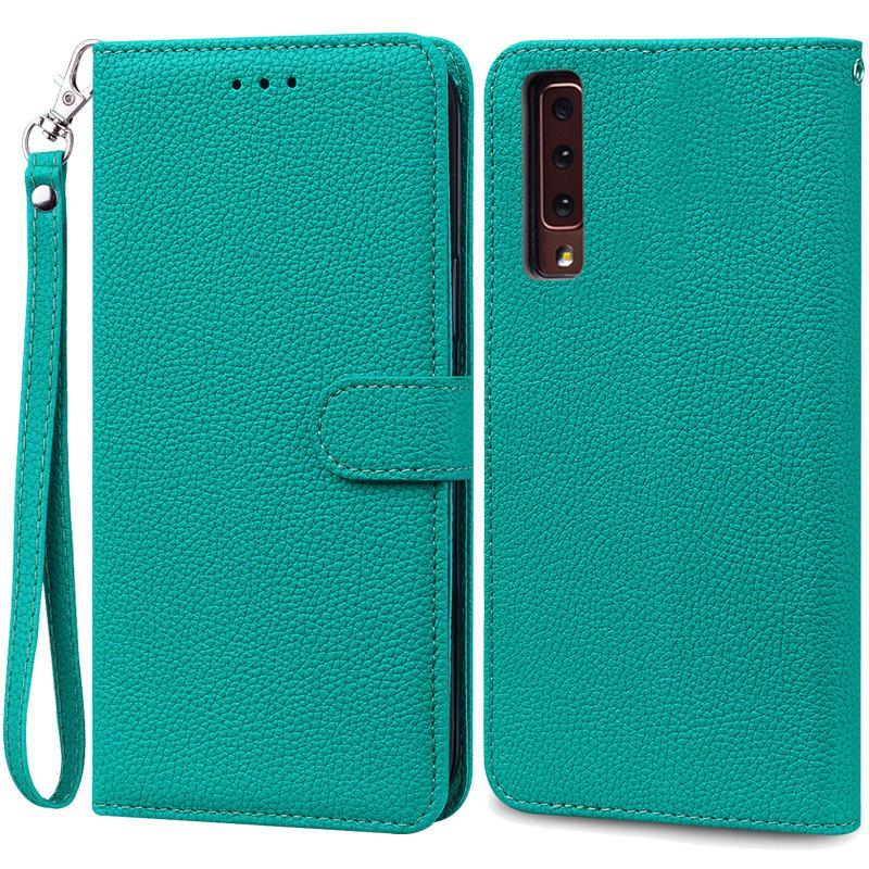 For Samsung Galaxy A7 2018 Case Galaxy A 7 2018 Cover Luxury Leather Flip Case For Samsung Galaxy A7 2018 SM-A750F Phone Cases