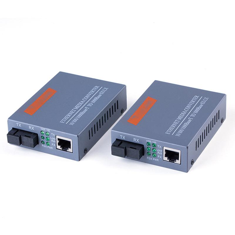 1 пара Htb-Gs-03 A/B гигабитный оптоволоконный медиаконвертер 1000 Мбит/с одномодовый