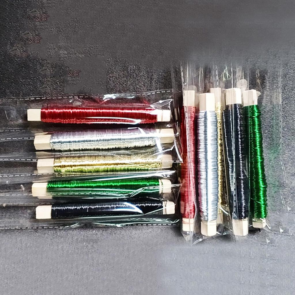 Рулоны проволоки для изготовления ювелирных изделий, тонкие и гибкие переплетные проволоки, проволока для садовых цветов, практичный инструмент для изготовления ювелирных изделий