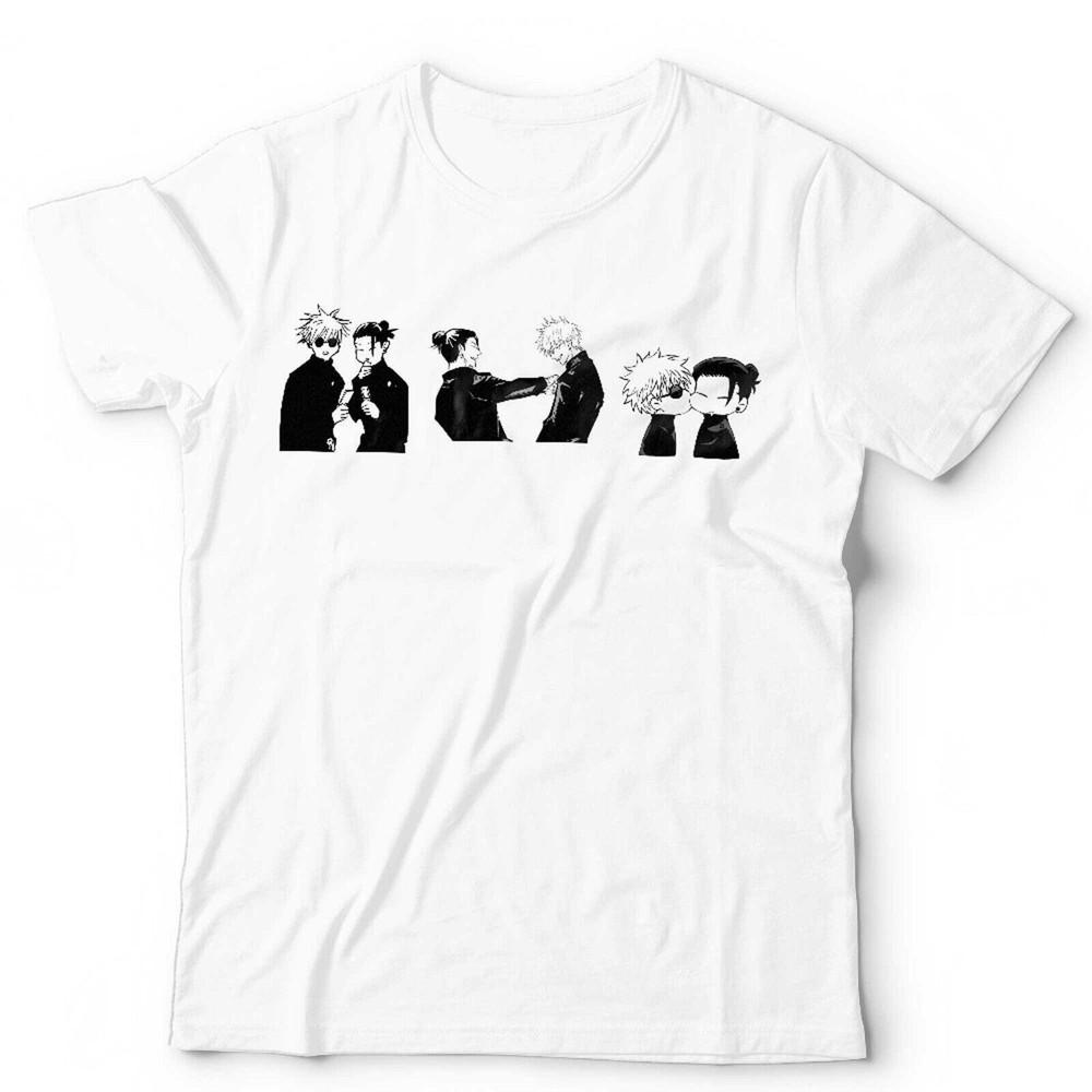 Gojo Geto Anime TShirt Unisex Jujutsu Kaisen SatoSugu Unisexga Japanese Streetware