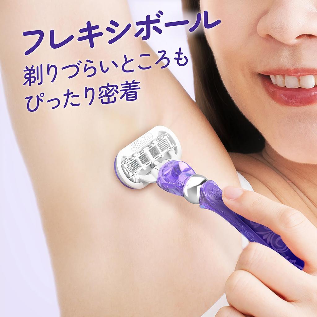 Gillette Venus VENUS Smooth Включает корпус бритвы и 2 сменные головки со спиральным дизайном (Венера) Женский станок, Кожа, Лезвия,