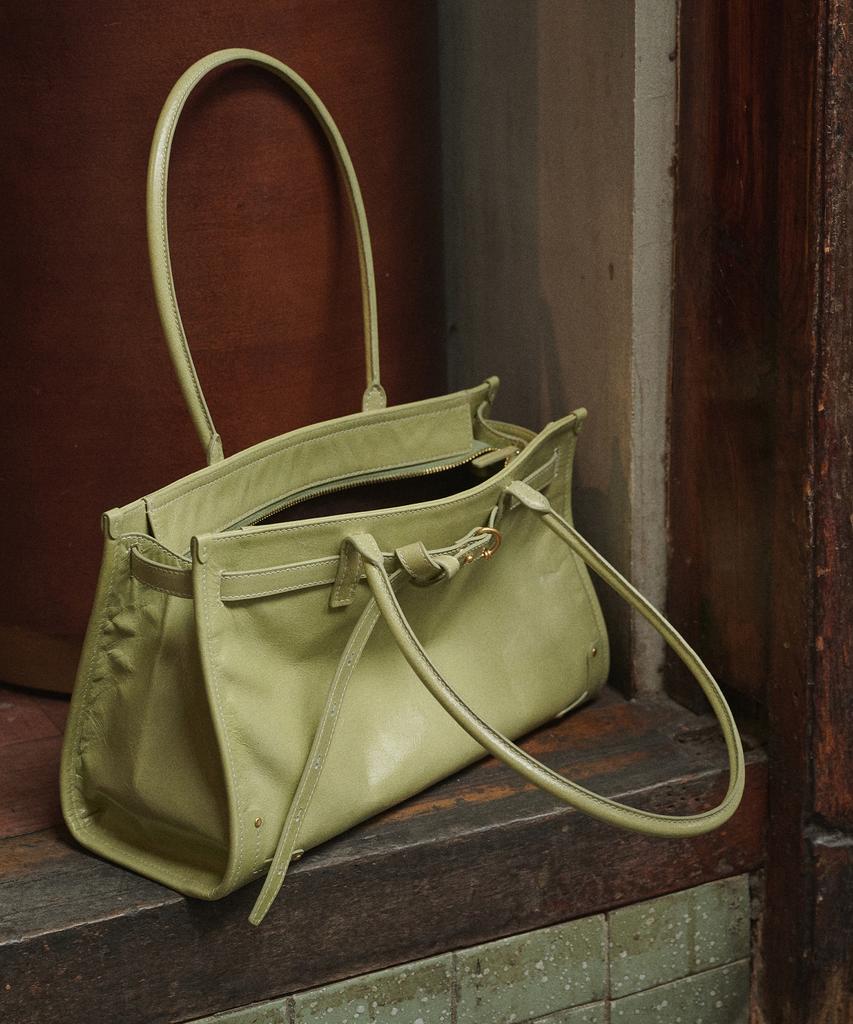 5D5Seoul Clara Shoulder _ Matcha Green