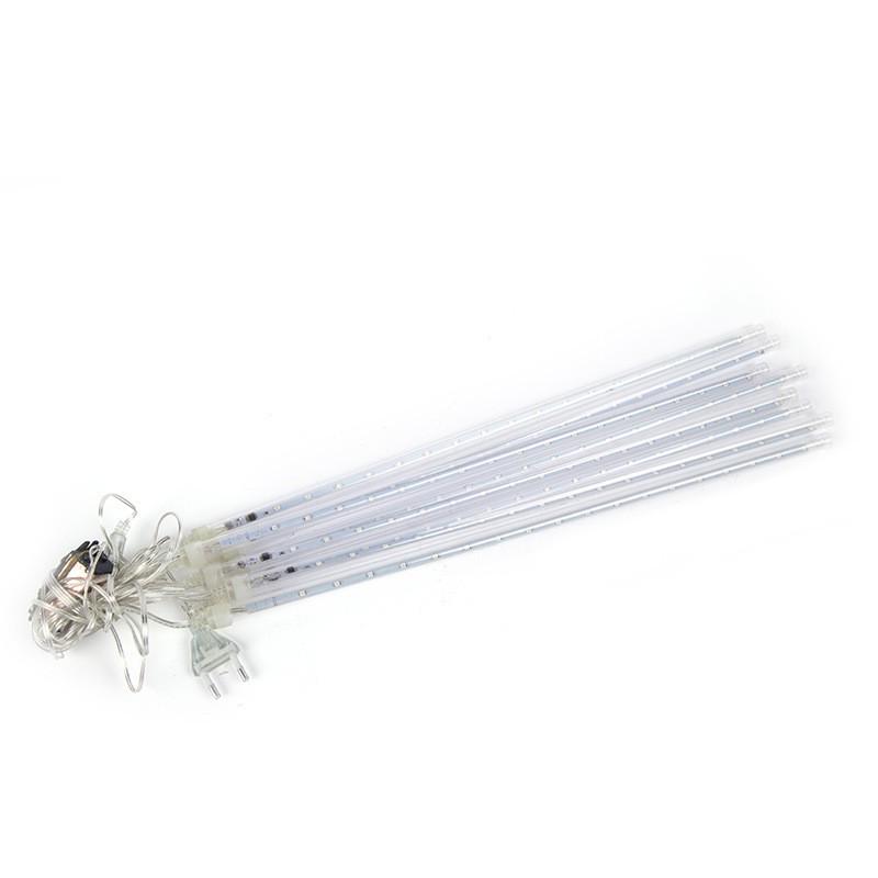 Solar-Powered LED Meteor Shower Lights: Waterproof, Colorful String Lights for Outdoor Decoration, Perfect for Festivals and Christmas Trees.