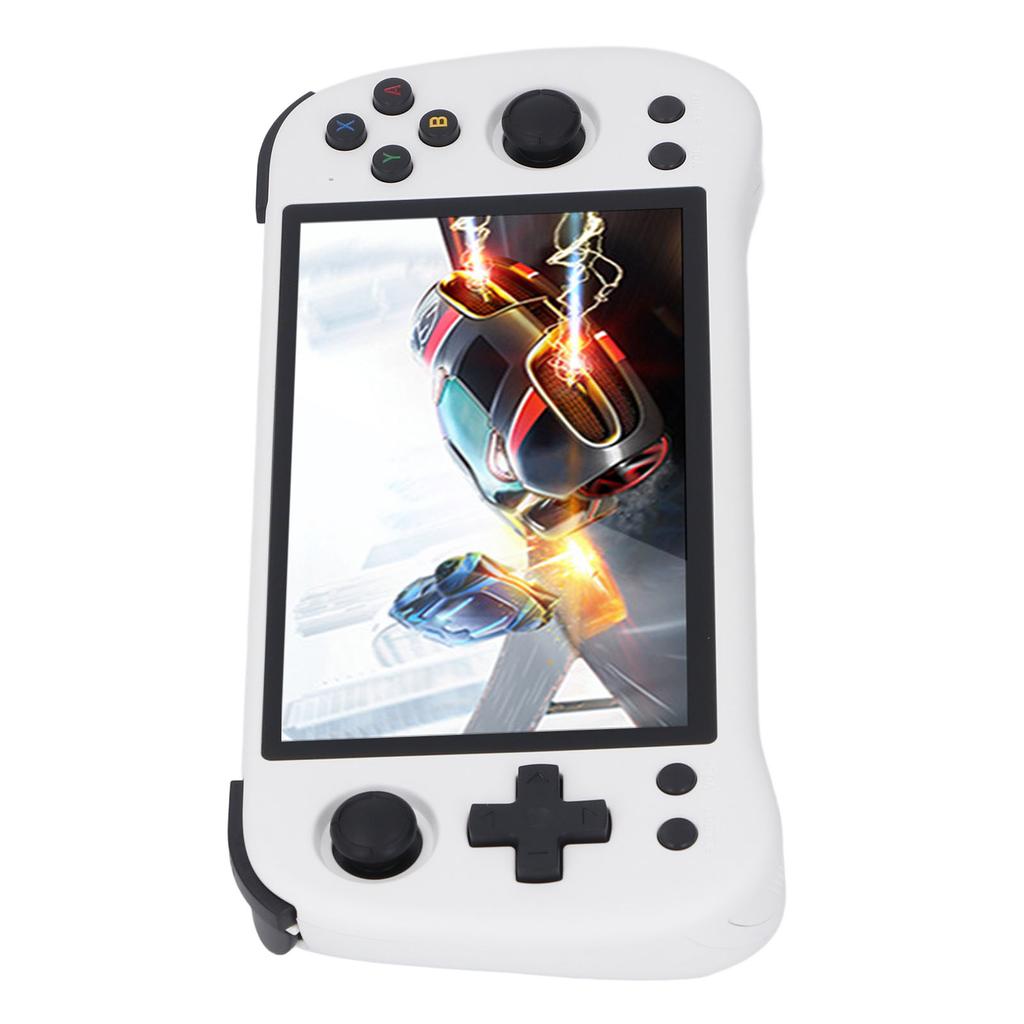 Портативная игровая консоль с 5,5-дюймовым экраном IPS HD и несколькими эмуляторами. Портативная игровая консоль в стиле ретро для
