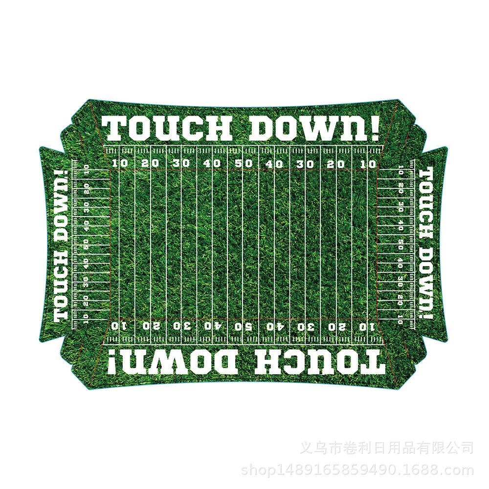 Суперкубок Мяч Принадлежности для вечеринки Футбол Баскетбол Бейсбол Футбольная вечеринка Декоративные столовые приборы Коробка для чипсов