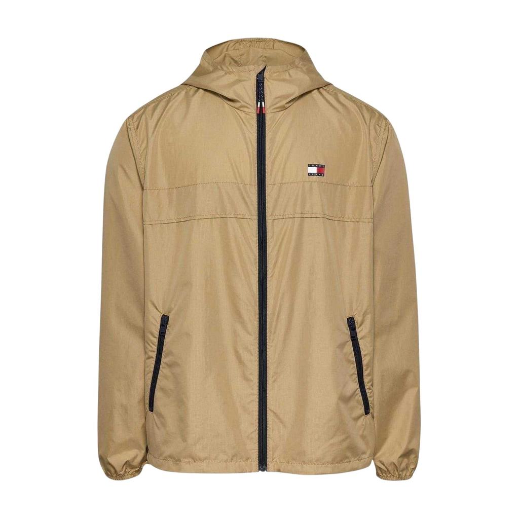 Мужская ветровка Tommy Jeans с эластичными манжетами, свободного кроя