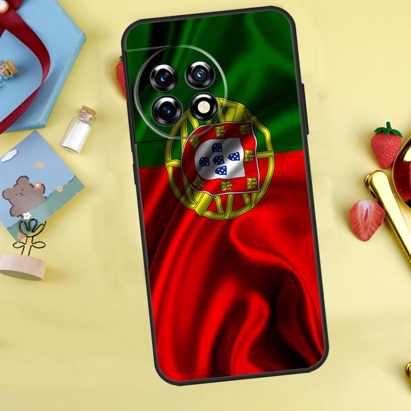 Чехол с флагом Португалии для OnePlus Nord 5 CE 2 3 4 Lite N20 N30 OnePlus 15 12R 13R 13 12 11 10 10T 13T