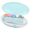 Baby Nail Trimmer Electric Nail Polishing Grooming Kit 6 Grinding Heads for Newborn Infant Toddler