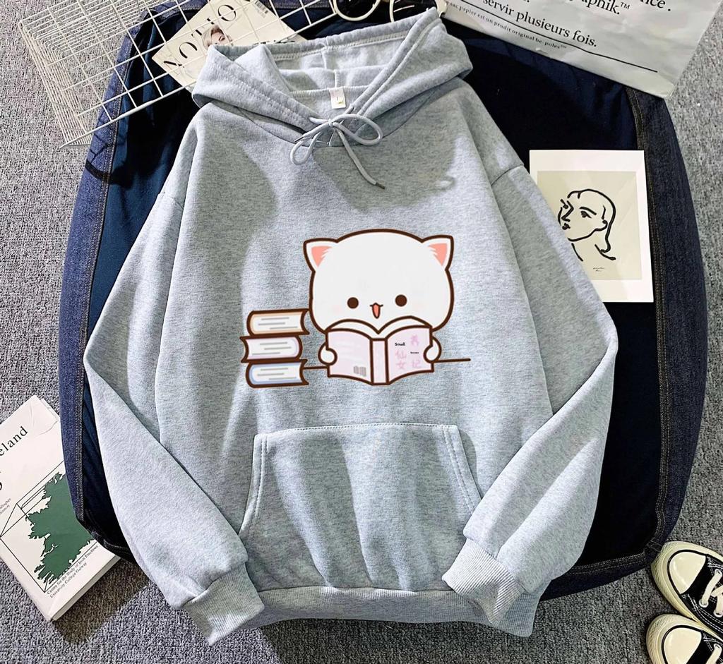 Новая горячая распродажа сезона Свободная толстовка Парные топы Мужские Женские Осень Зима Утепленная Теплая С принтом С длинным рукавом Длинная толстовка Свитшот