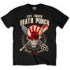 Five Finger Death Punch Zombie Killer Black Rock Metal Tee Ffdp Unisex T-Shirt