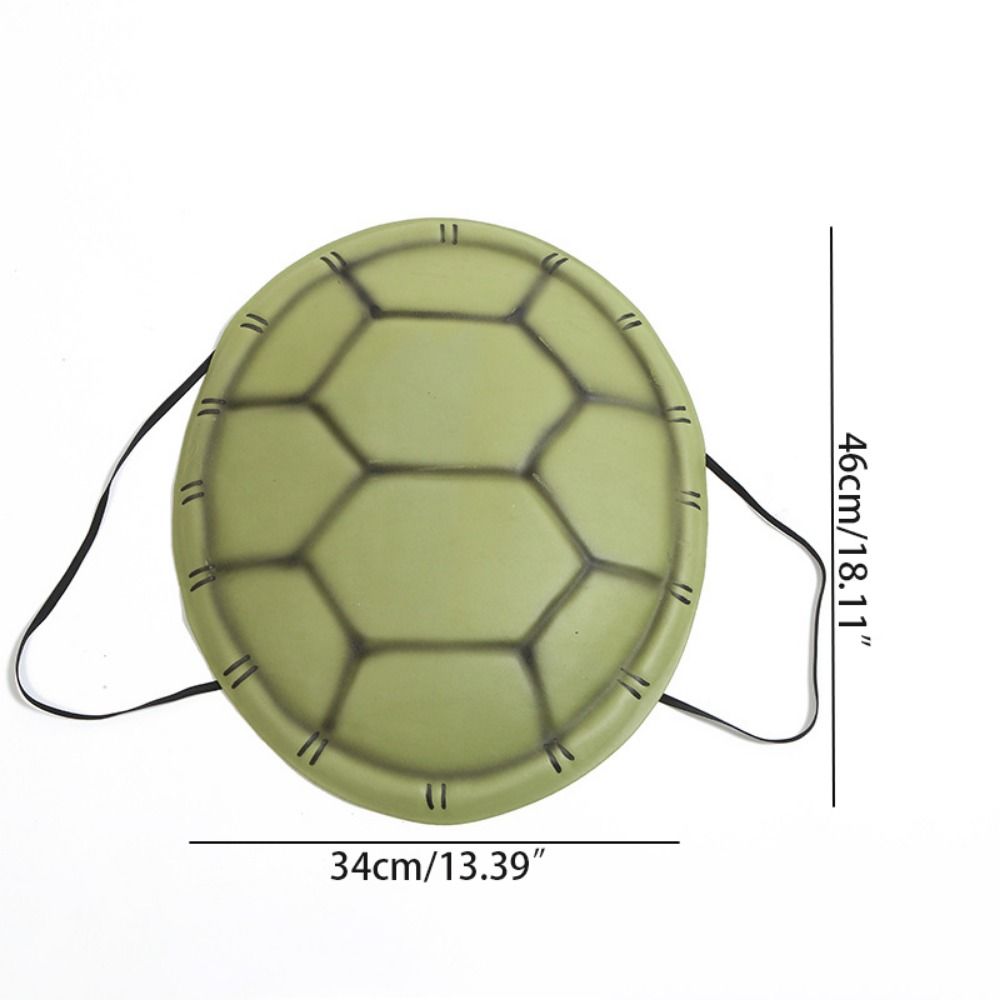 Funny 3D Fake Turtles Shell Cartoon Prop Simulated Turtle Shell Cute Turtle Shell Props Party Favors