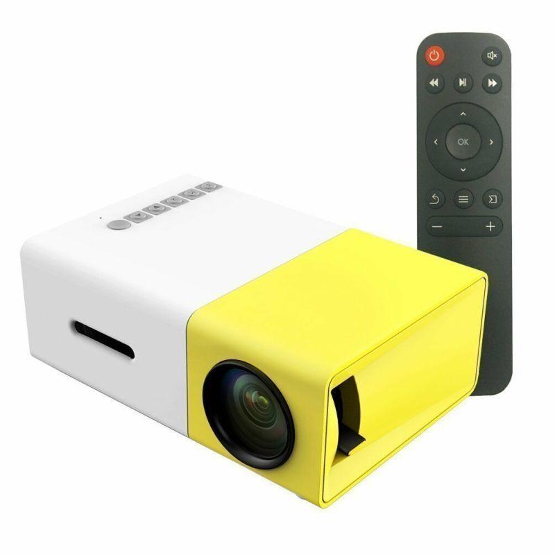 Hot! YG300 1080P Home Theater Cinema Usb Hdmi-compatible AV SD Mini Portable Hd Led Projector