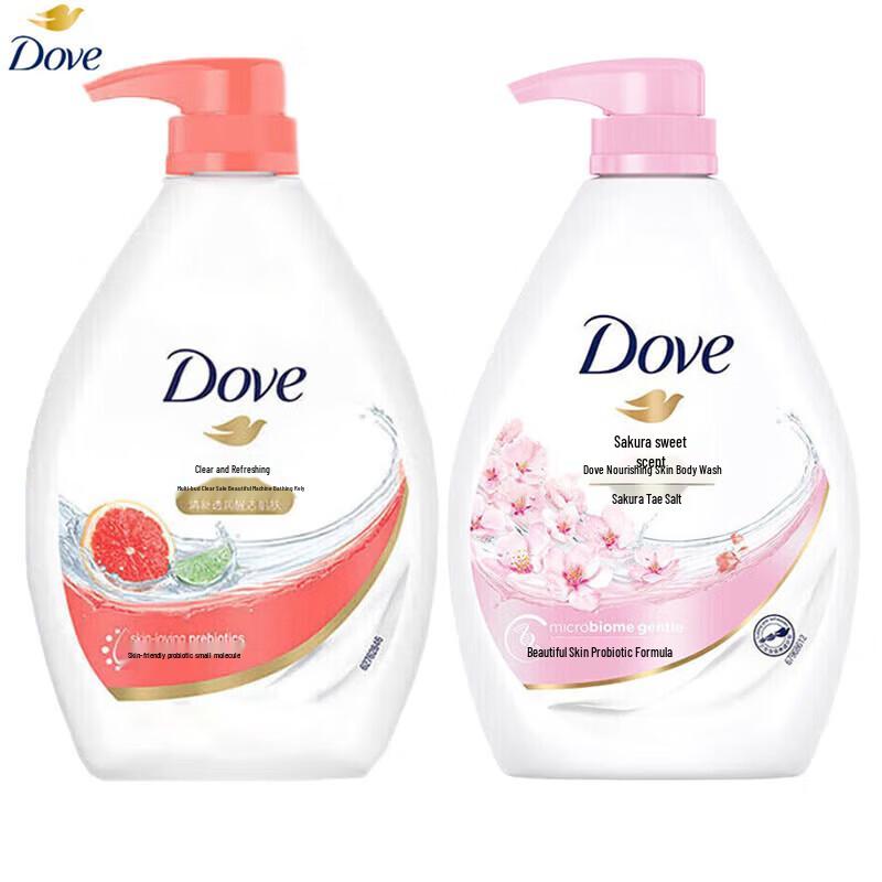 Dove Shower Gel & Laundry Detergent Bundle