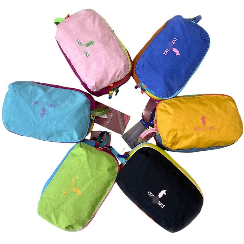 Cotopaxi Новая модная разноцветная многослойная косметичка из альпаки, универсальная косметичка, большой вместимости и портативная