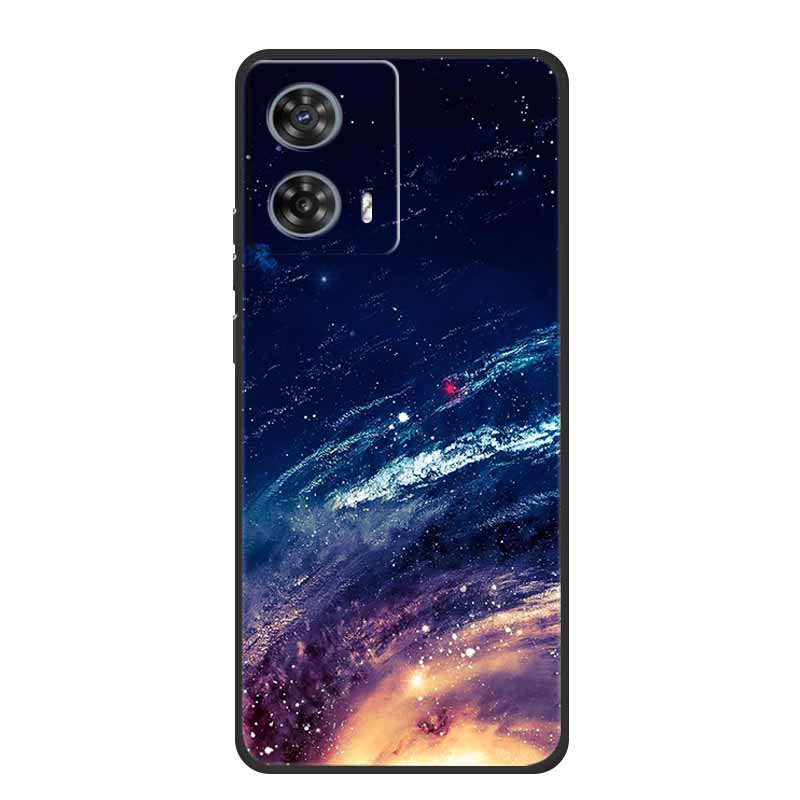 Phone Case For Moto Edge 50 Fusion Back Cover Case Shockproof Black Silicone Soft Funda For Motorola Edge 50 Fusion Case 6.7"