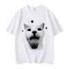 Funny Cat Meme Graphic T Shirts Men Women Clothing Harajuku Y2k Oversized T-shirts Fashion Trend Vintage Short Sleeve T-shirt
