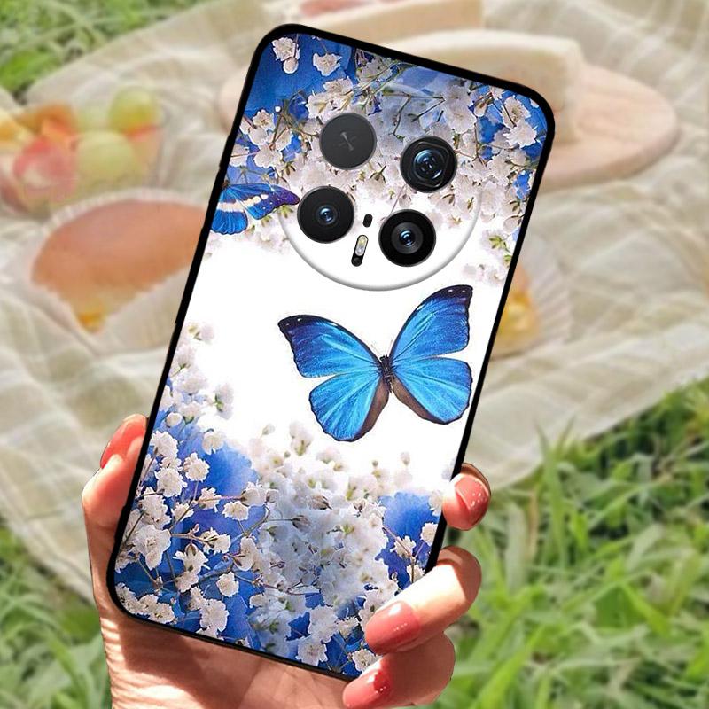 Ударопрочный чехол Funda для Honor Magic 8 Pro, мягкий ТПУ-силикон, защита камеры, чехол-бампер для телефона Honor Magic8 Pro BKQ-AN10