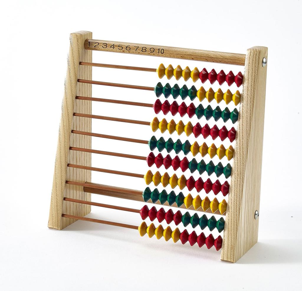 Daiichi Banshu Soroban 100-bead Color Abacus SO-138 Educational Multiplication Table Number Concepts