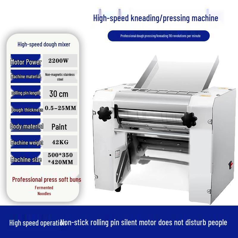 Multifunctional Stainless Steel Automatic Dough Mixer & Noodle Maker