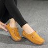 Женские весенние повседневные туфли-одиночки Flat Bean Shoes