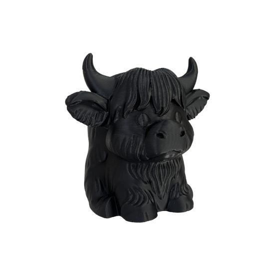 Trailer Hitch Cover Highland Cow Design Scratch Resistant Plastic Ball Cap Small Trailer Hitch Cover Funny Truck Accessory