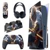Sticker Sticker for PlayVital Ps5 Console Sticker Vinyl Sticker for Ps5 Controller Headset Remote Control Charging Station (disc Version), & & & [Sage