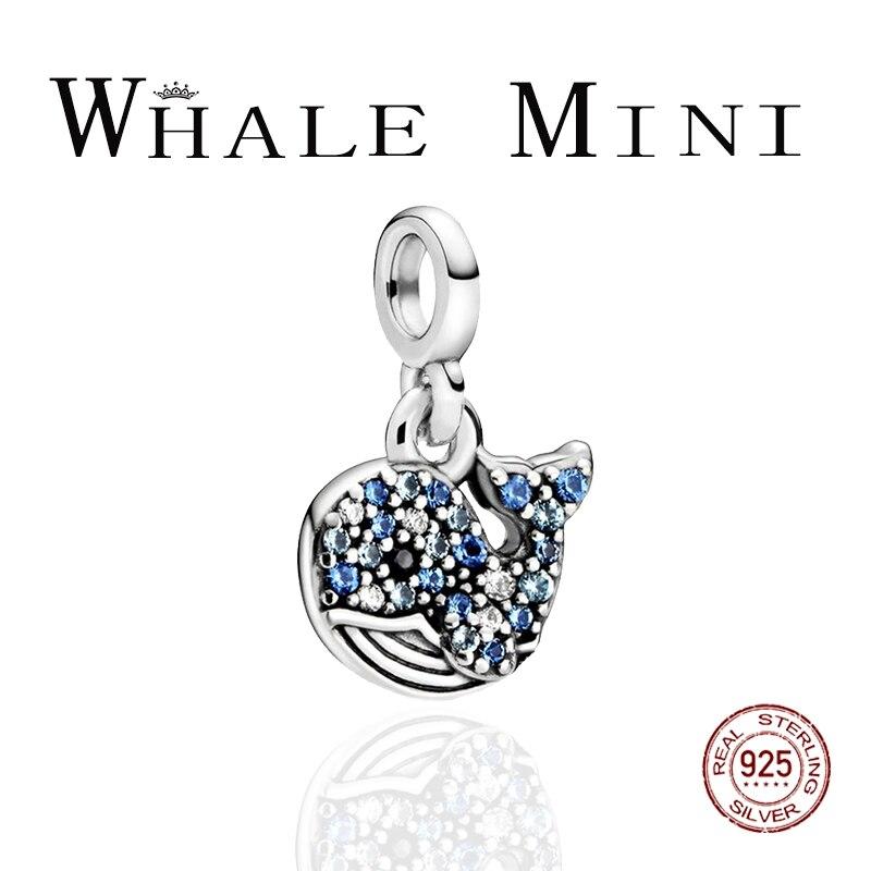 Новый оригинальный браслет Pamura Me из стерлингового серебра 925 пробы, подвеска в виде морской звезды и фламинго, сделай сам, ювелирные изделия для женщин, подарок