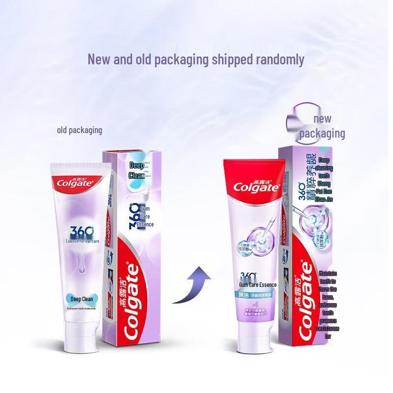 Colgate 360 Essential Gum Care Зубная паста для глубокой очистки с бамбуковым углем