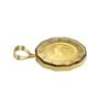 Часы-подвеска из чистого золота K24 с подвеской в виде подковы, стеклянные, с гравировкой позолоченные K18 [SPERANZA] 1/25 унции