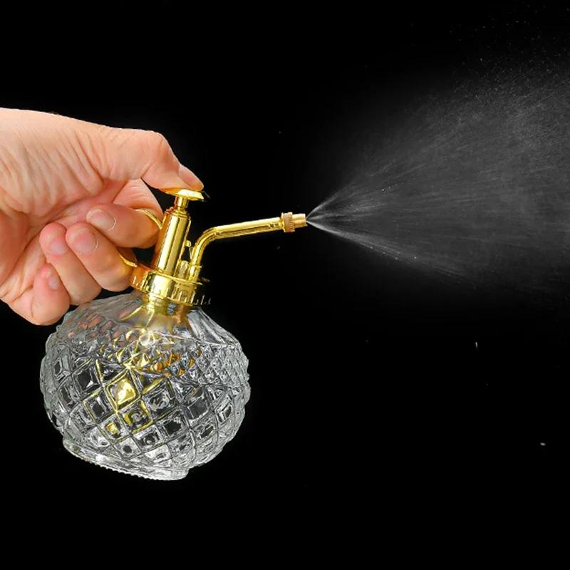 Стеклянный распылитель Nordic Relief, винтажный домашний распылитель, пневматический садовый распылитель, аксессуары для ванной комнаты, дезинфицирующие бутылки