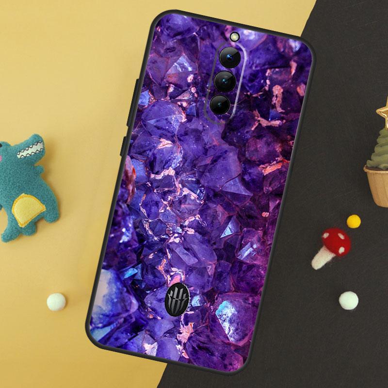 Чехол для телефона со стразами и узором из кристаллов для ZTE Nubia Red Magic 9 8 8S Pro Plus 5S 6R 5G 6 7 6S 7S Pro Защитная крышка