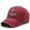 New Cool Hat Men's Spring Summer Trend Embroidered Cowboy Cotton Washed Baseball Duck Tongue Hat Outdoor Travel Sun Hat