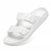 Sandals For Men Ventilate Slippers Double Buckle Slide EVA Sandals Beach Slippers Summer Casual Shoes Flats Unisex Jelly Shoes