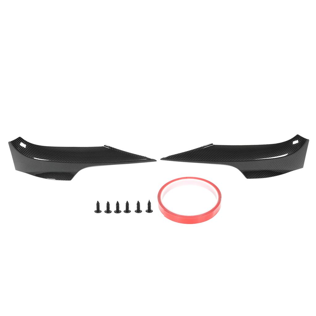 Front Bumper Lips Corner Spoilers Splitters Lower Bumper or Trim for 3 Series E92 M Sport 2006‑2010