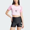 adidas Originals x Hello Kitty/, Футболка с рукавом реглан Женская Светло-розовая JH0570