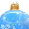 18.9 Inch Giant Inflatable Christmas Ball Outdoor Large PVC Blow Up Ball for Outside Yard Lawn Porch Decoration