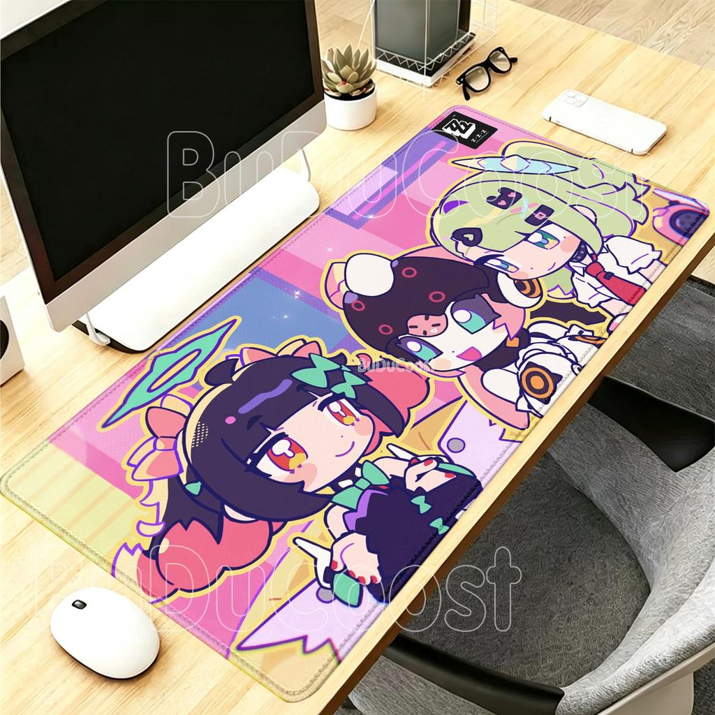 Games ZZZ AOD Angel Phantom Cute No Zen Zone Zero Anime Kawaii Girl Mousepad Aria Sunna Nangong Yu Computer Keyboard Mousepad