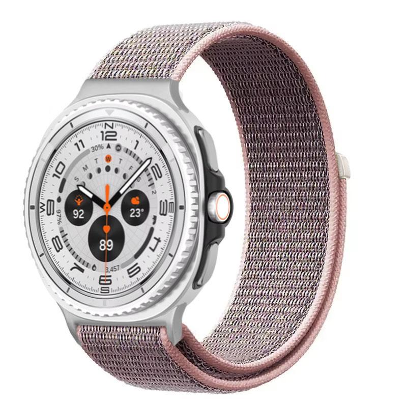 Официальный нейлоновый петлевой ремешок для Samsung Galaxy Watch 8 40 мм 44 мм Металлический соединительный браслет Galaxy Watch 8 Classic 46 мм Ремешок для запястья