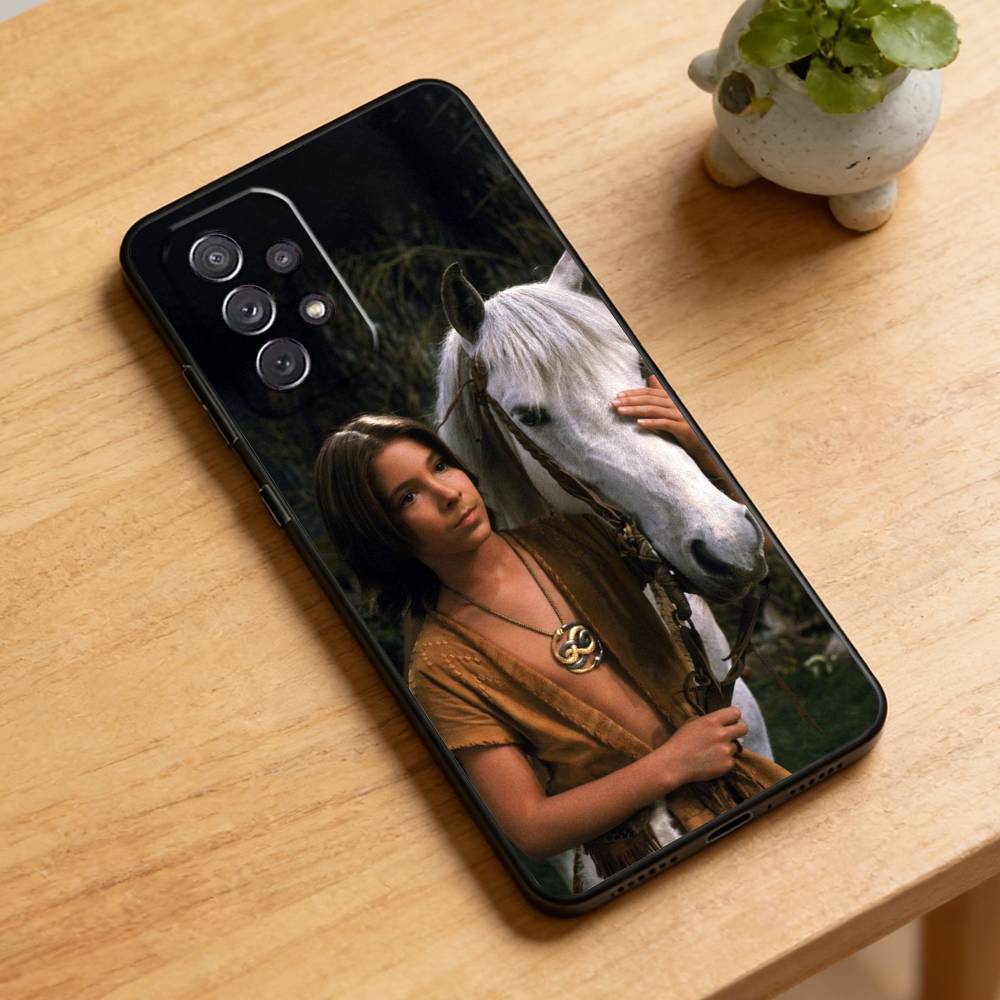 Чехол для телефона T-The NeverEnding Story для Samsung Galaxy A73, 21, 22, 32, 71, 53, 52, 51, 80, 5G, мягкая черная крышка