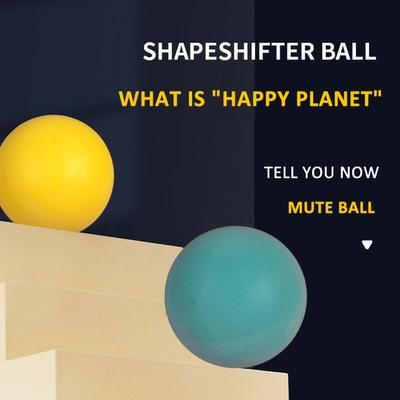 Прыгающий мяч для детей, сенсорная тренировка, эластичный мяч, беззвучный спортивный мяч