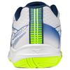 Mizuno Break Shot 5 Jr. AC Удобная посадка Низкие теннисные кроссовки Унисекс кроссовки Белый Синий 61GA255521