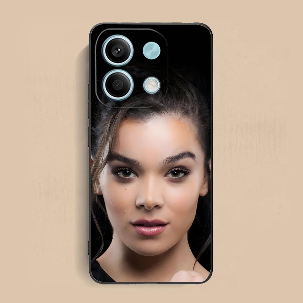 Матовый чехол из ТПУ для мобильного телефона Hailee Steinfeld для Xiaomi Redmi 15 14 13 12 A5 3 2 1 C Plus 4G 5G Цветная печать