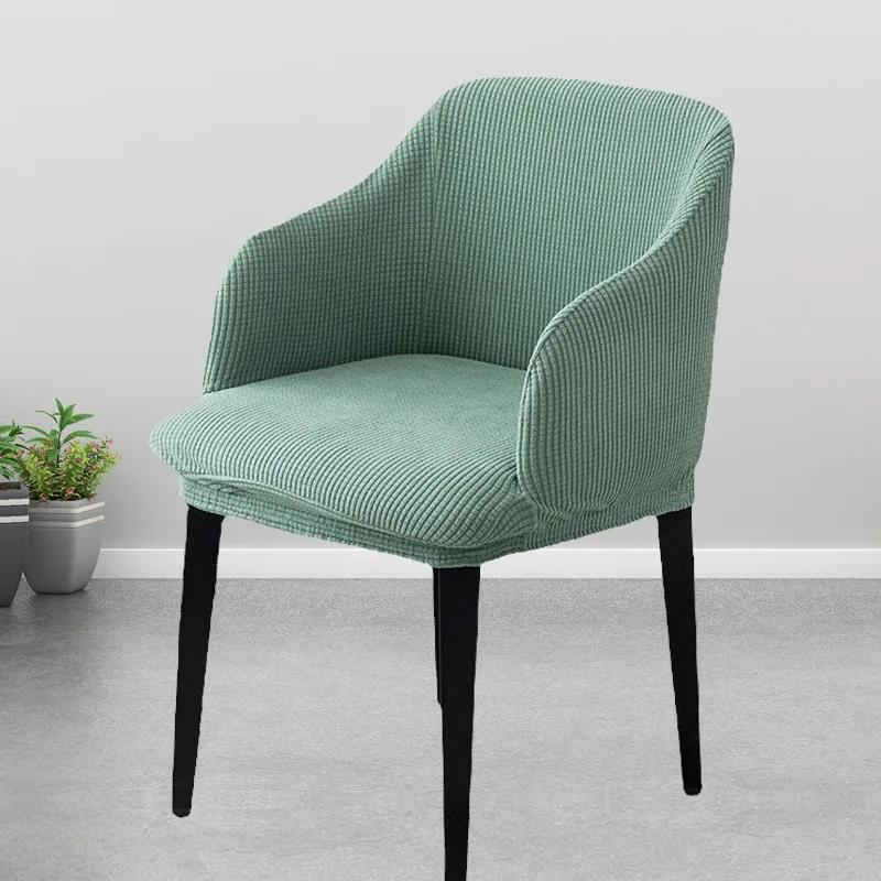 Чехол для кресла Polar Fleece Wingback King Back Chair Cover Hotel And Home Party Bankcase Home 1/2/4/6PCS