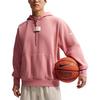 Nike Sweatshirts Women's Pink Hooded Moderate Regular FJ4450-618
