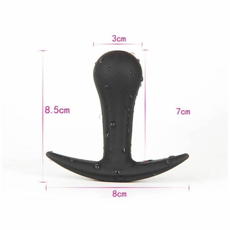 Надувная большая пробка со стальными шариками расширяемый анальный дилататор не вибрирующие анальные пробки