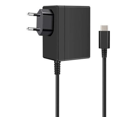 Аксессуары для Nintendo Switch, зарядное устройство для Nintendo Switch, 15 В, 2,6 А, быстрая зарядка, совместимость с вилкой европейского стандарта