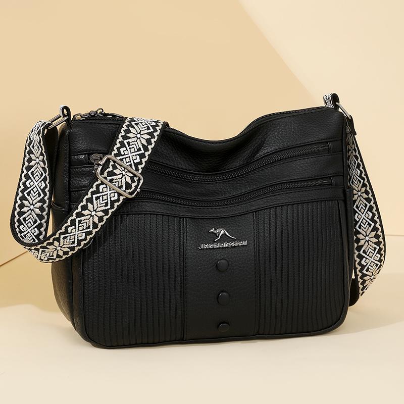 Роскошная Дизайнерская Сумка Через Плечо Crossbody Женские Сумки Высшего Качества Мягкая Кожа PU Сумки для Женщин Дамские Кошельки Сумка-Почтальон Новая