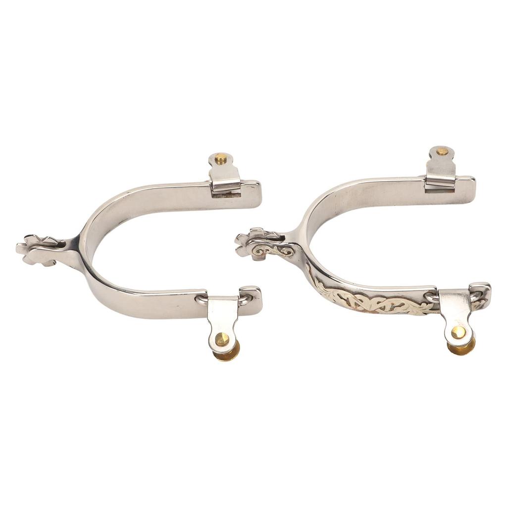 EVTSCan 1 пара сапог для верховой езды из нержавеющей стали в стиле вестерн, ковбойские сапоги для мужчин и женщин, декоративные, с вращающейся шестерней для верховой езды, шпоры, шпоры, шпоры,