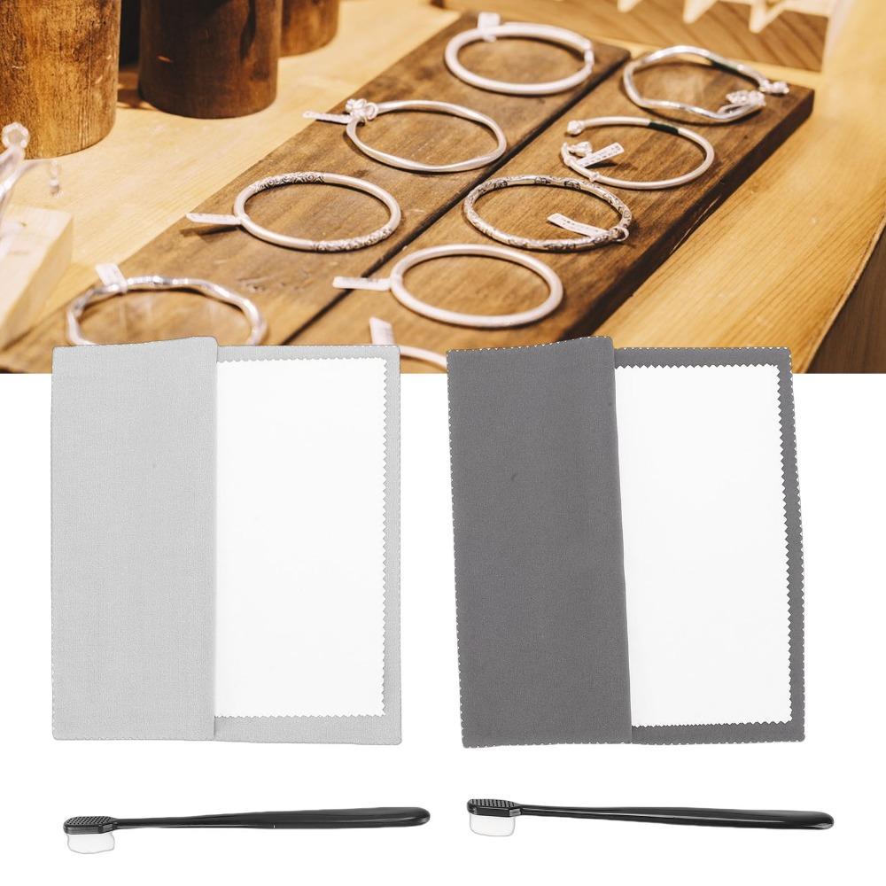 Soft Brushes Jewelry Cleaning Cloth Jewelry Cleaning Kit Effective Jewelry Polishing Cloth Watch